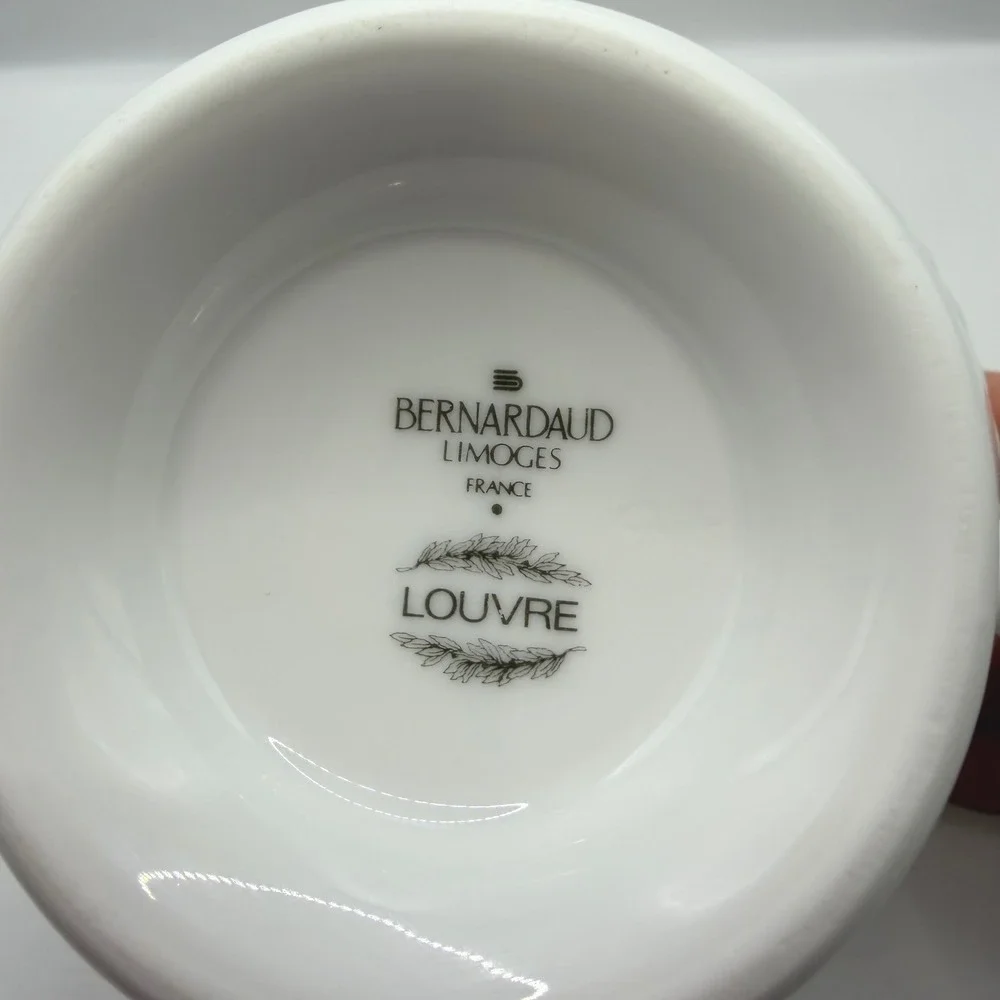 Bernardaud Limoges Louvre Blanc Gravy Boat White Porcelain‎ Pitcher France